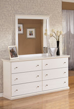 Load image into Gallery viewer, Bostwick Shoals White 5 Pc. Dresser, Mirror, Panel Bed - Full