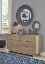 Load image into Gallery viewer, Oliah Natural 3 Pc. Dresser, Bookcase Storage Bed