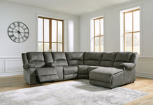 Load image into Gallery viewer, Benlocke Flannel Left Arm Facing Recliner 6 Pc Sectional