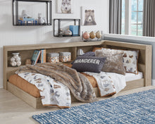 Load image into Gallery viewer, Oliah Natural 5 Pc. Dresser, Bookcase Storage Bed, 2 Nightstands
