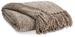 Tamish Throw (Set of 3) -Taupe - Furniture Depot (7790155825400)