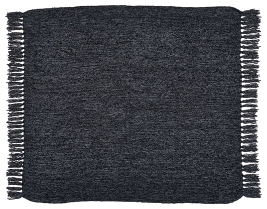 Tamish Throw (Set of 3) - Black - Furniture Depot (7790159036664)