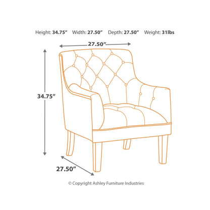 Drakelle Accent Chair - Furniture Depot