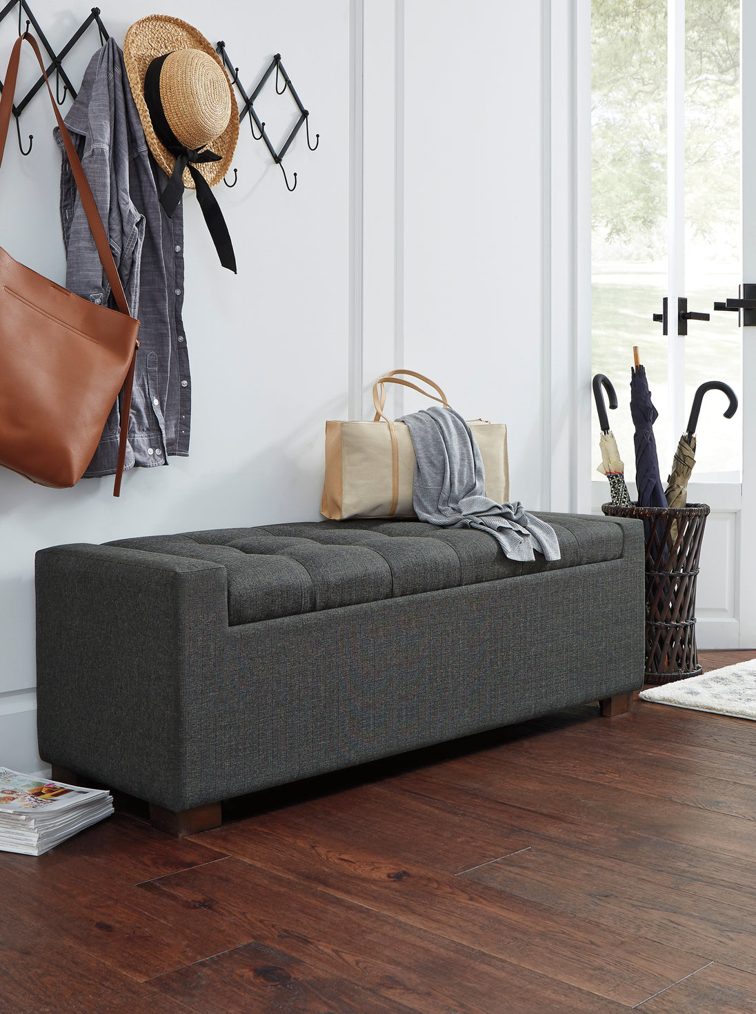 Cortwell Storage Bench - Furniture Depot (7762861719800)