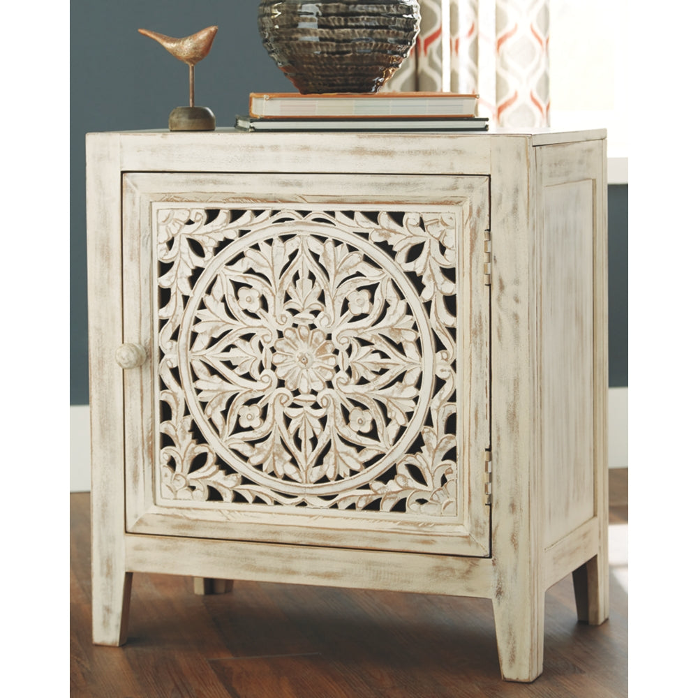 Fossil Ridge 1 Door Accent Cabinet - Furniture Depot