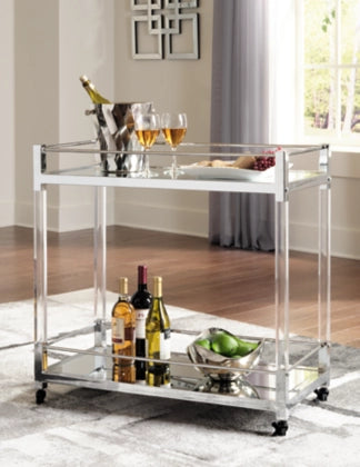 Chaseton Bar Cart - Furniture Depot