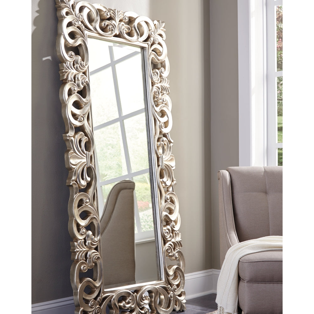 Lucia Floor Mirror - Furniture Depot