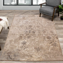 Load image into Gallery viewer, Abbey Beige Taupe Elegant Rug - Furniture Depot