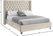 Aiden Velvet Bed - Furniture Depot