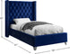 Aiden Velvet Bed - Furniture Depot