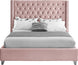 Aiden Velvet Bed - Furniture Depot
