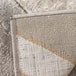 Alida Cream Grey Triangle Shift Rug - Furniture Depot