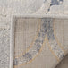 Alida Grey Blue Elegant Ogee Rug - Furniture Depot