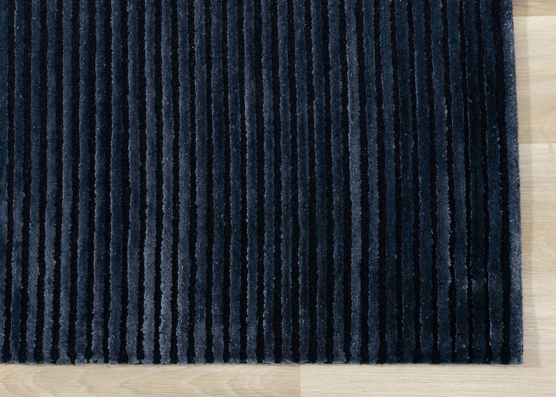 Ashford Deep Blue Handtufted Rug - Furniture Depot