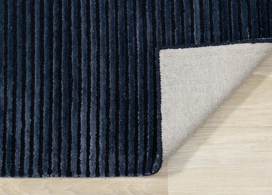 Ashford Deep Blue Handtufted Rug - Furniture Depot