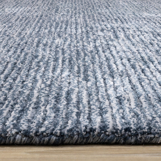 Ashford Blue Grey Handtufted Rug - Furniture Depot