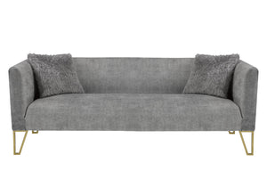 Aerial Collection - Grey Suede - Furniture Depot
