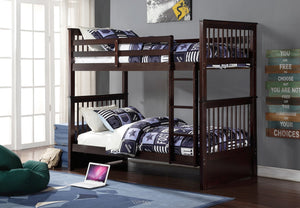 121 BUNK BED Mission Single/Single Bunk Bed - Furniture Depot