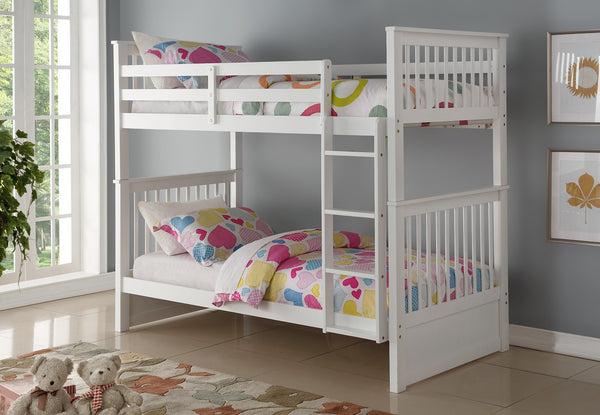 121 BUNK BED Mission Single/Single Bunk Bed - Furniture Depot