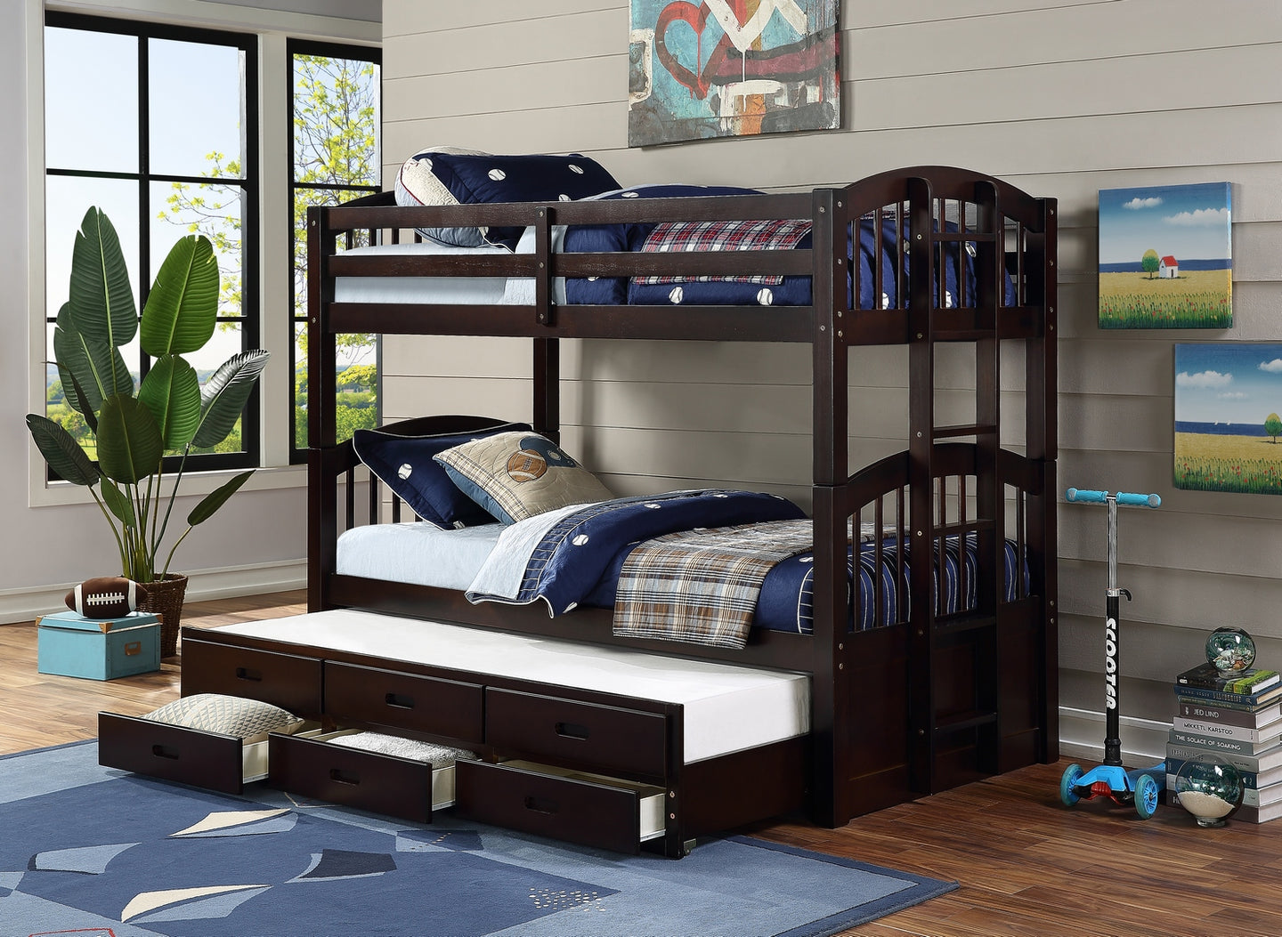 1840 BUNK BED Single/Single - Furniture Depot