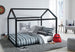 Flannibrook Twin House Bed Frame - Black - Furniture Depot