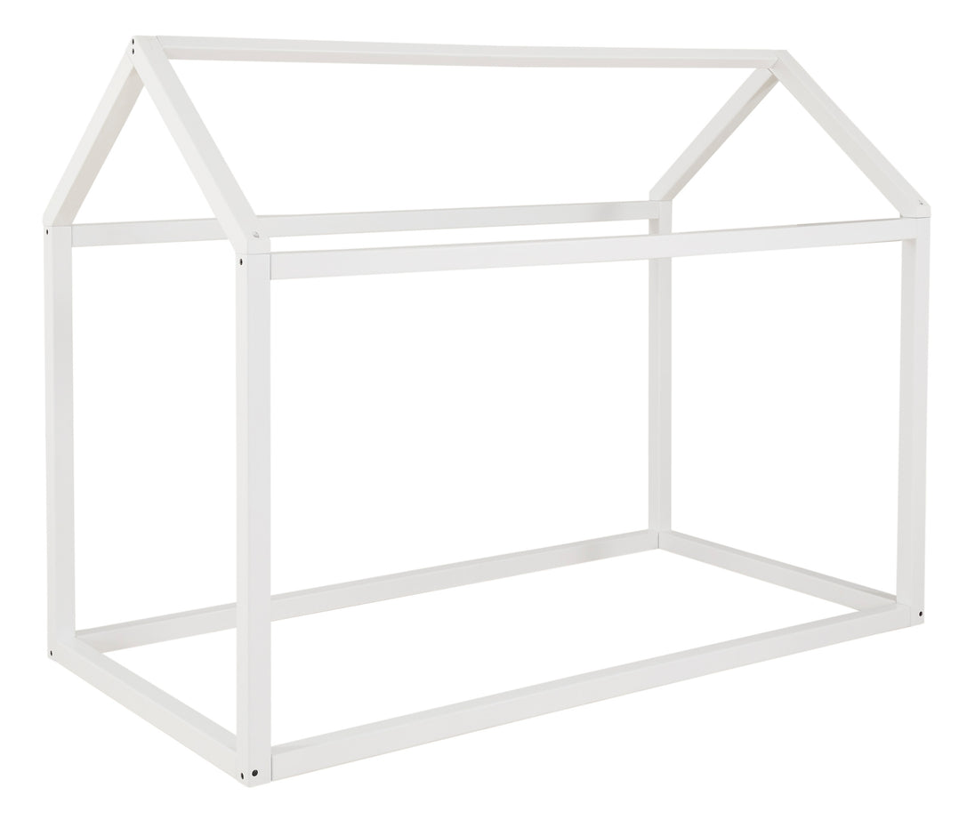 Flannibrook Twin House Bed Frame - White - Furniture Depot