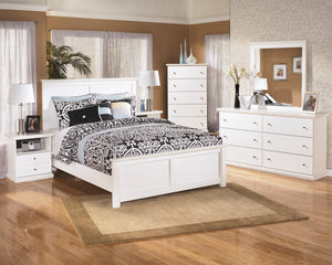 Bostwick Shoals King Panel Bed 6Pc Set - Furniture Depot