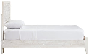 Paxberry Twin Bed - Whitwwash - Furniture Depot (4675738206310)