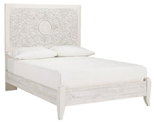 Load image into Gallery viewer, Paxberry Full Bed - Whitewash - Furniture Depot (6241394688173)