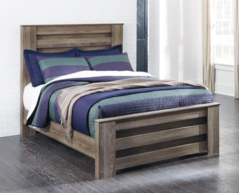 Zelen Full Panel Bed - Furniture Depot