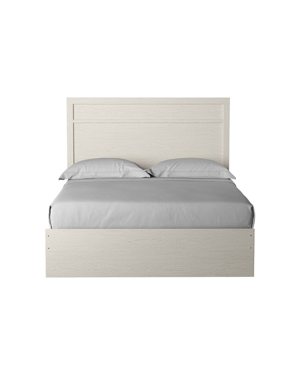 Stelsie Queen Panel Bed - White - Furniture Depot (6601058582701)