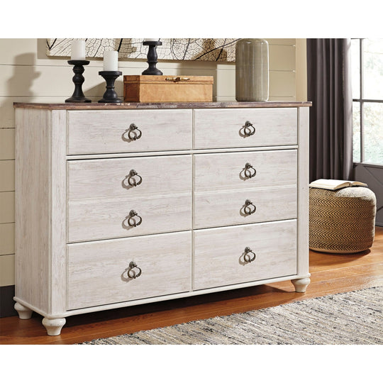 Willowton Dresser - Furniture Depot