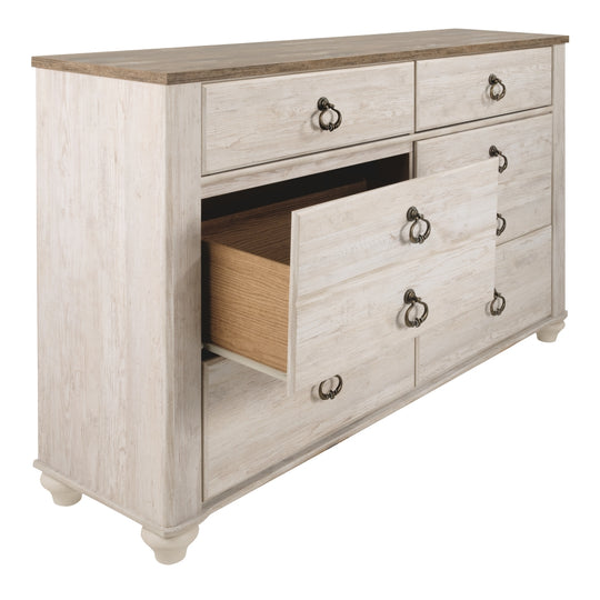 Willowton Dresser - Furniture Depot