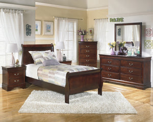 Alisdair Twin Sleigh Bed 6Pc Set - Furniture Depot (4621229588582)