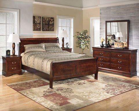 Alisdair Queen Sleigh Bed 6 Pc Set - Furniture Depot (4621251575910)