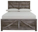 Wynnlow Full Crossbuck Panel Bed - Furniture Depot