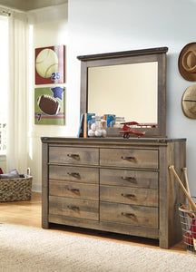 Trinell Bedroom Mirror - Furniture Depot (3719280525365)