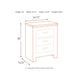 Trinell Two Drawer Night Stand - Furniture Depot (4673512046694)