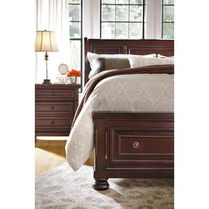 Porter Queen Size Sleigh Storage Bed - Furniture Depot (1607160791093)