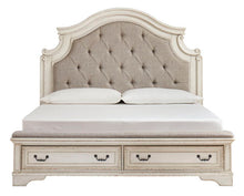 Load image into Gallery viewer, Realyn Queen Upholstered Bed Storage - Furniture Depot (7693737754872)
