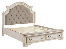 Load image into Gallery viewer, Realyn King Upholstered Bed Storage - Furniture Depot (7693725860088)