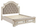 Realyn Queen Upholstered Bed Storage - Furniture Depot (7693737754872)