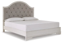 Load image into Gallery viewer, Brollyn Upholstered Panel Bed - Furniture Depot (7854822523128)