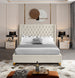 Barolo Velvet Bed - Furniture Depot