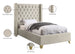 Barolo Velvet Bed - Furniture Depot