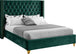 Barolo Velvet Bed - Furniture Depot