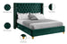 Barolo Velvet Bed - Furniture Depot