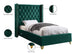 Barolo Velvet Bed - Furniture Depot