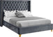 Barolo Velvet Bed - Furniture Depot