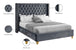 Barolo Velvet Bed - Furniture Depot